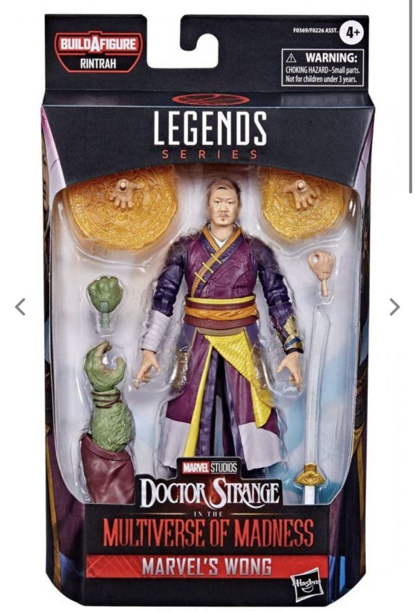 Doctor Strange in the Multiverse of Madness Marvel Legends Series Action Figure 2022 Marvel’s Wong 15 cm