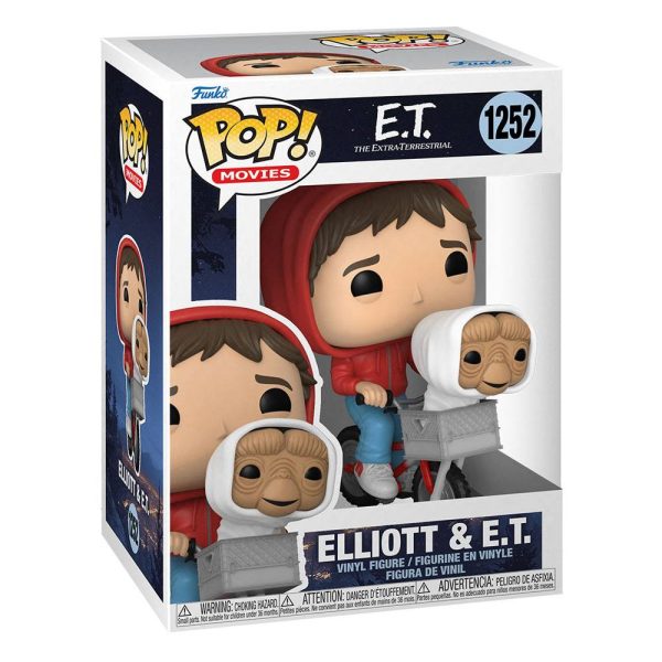 E.T. the Extra-Terrestrial POP! Elliot in bicicletta con E.T.