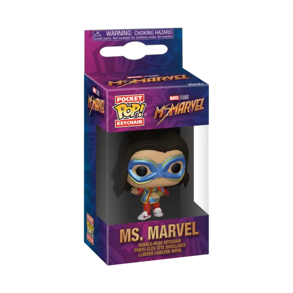 Marvel Ms. Marvel Pocket POP! Vinyl Keychain Ms. Marvel 4 cm