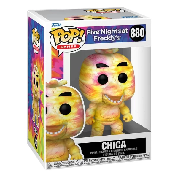 Five Nights at Freddy's POP! Games Vinyl Figure TieDye Chica Nerd Stark