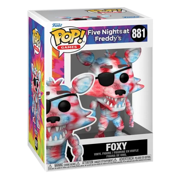 Five Nights at Freddy's POP! Games Vinyl Figure TieDye Foxy Nerd Stark