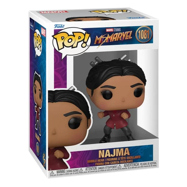 Ms. Marvel POP! TV Najma Nerd Stark