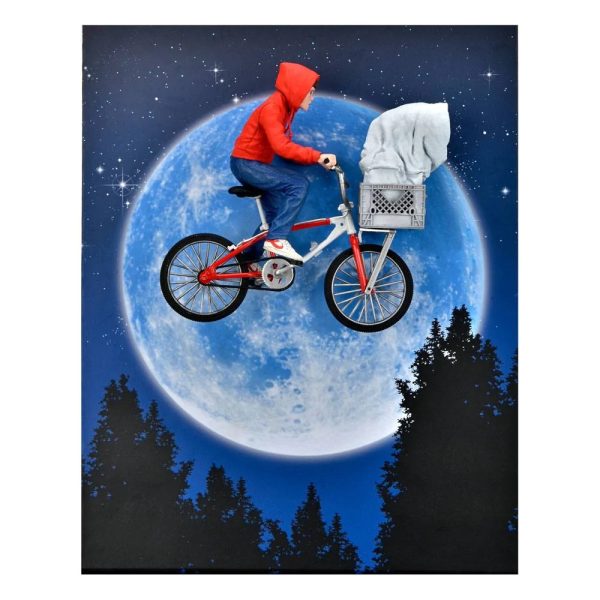 Action Figure Elliott & E.T. in Bicicletta