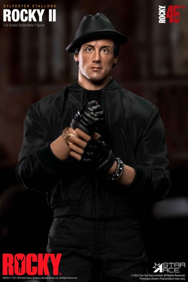  Rocky II Action Figure Rocky Balboa Deluxe