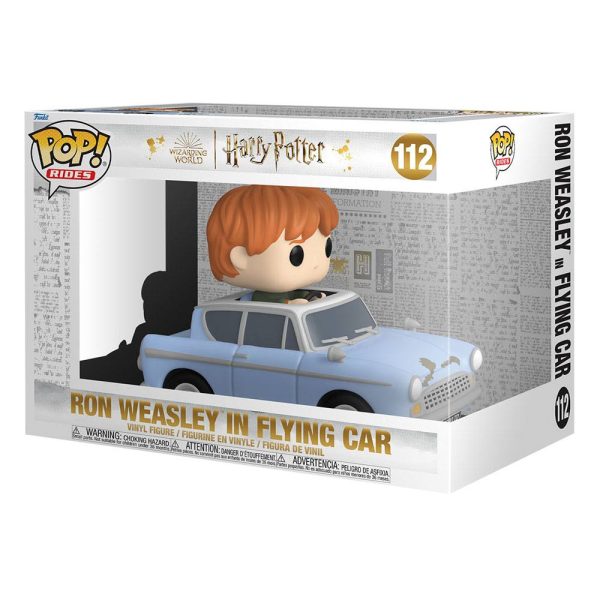 Harry Potter POP! Ron con Automobile 15 cm