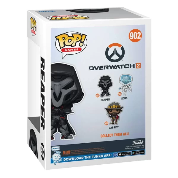 Overwatch POP! Games Vinyl Figure Reaper 9 cm