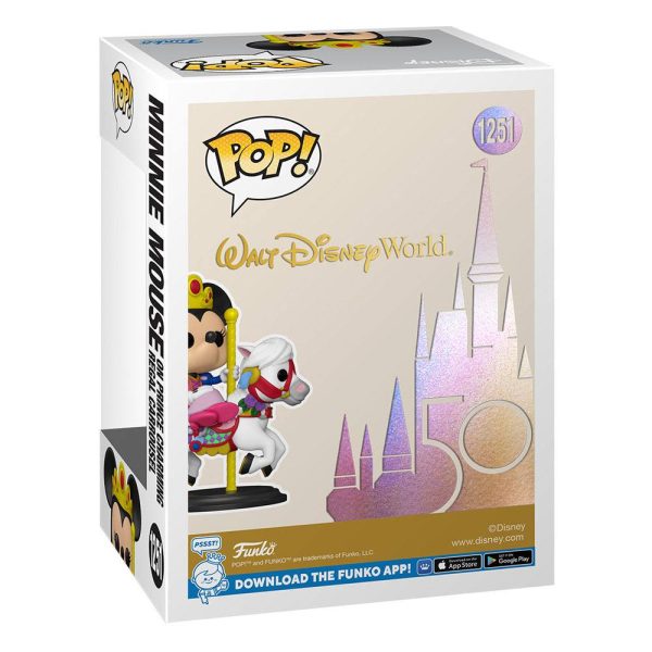 Disney POP! Minnie Mouse Sulla giostra regale del Principe Azzurro