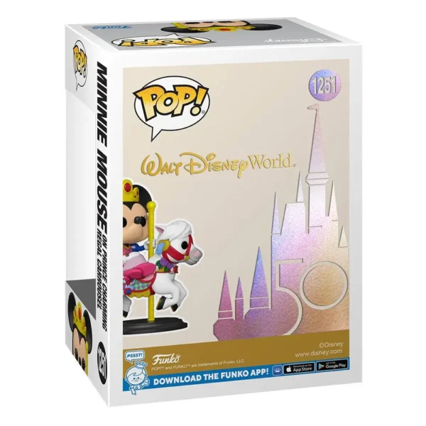 Disney POP! Minnie Mouse Sulla giostra regale del Principe Azzurro