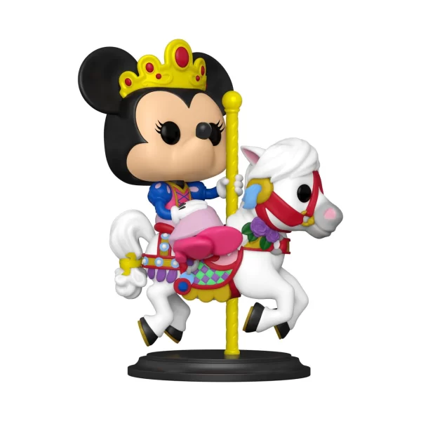 Disney POP! Minnie Mouse Sulla giostra regale del Principe Azzurro