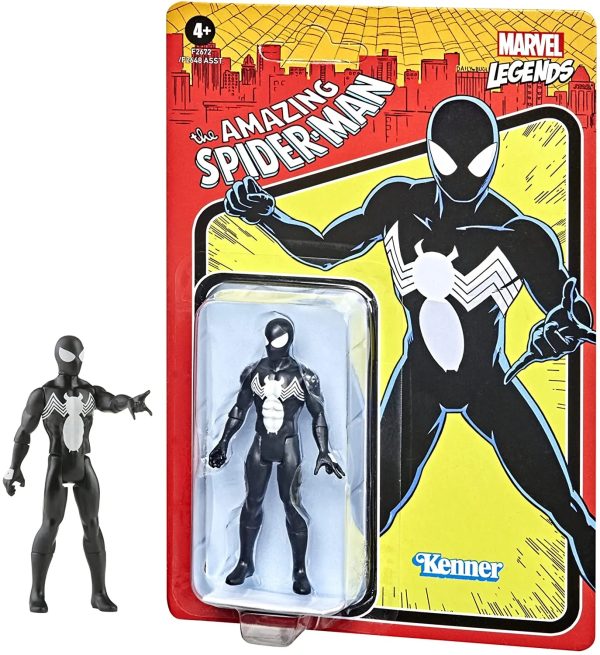 Spider-Man Simbionte Marvel Legends Series, Retro 375 Collection