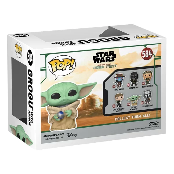 Star Wars The Book of Boba Fett POP! Grogu w/armor