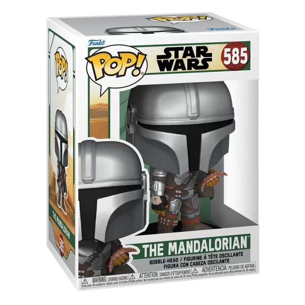 Star Wars The Book of Boba Fett POP! Mando w/pouch