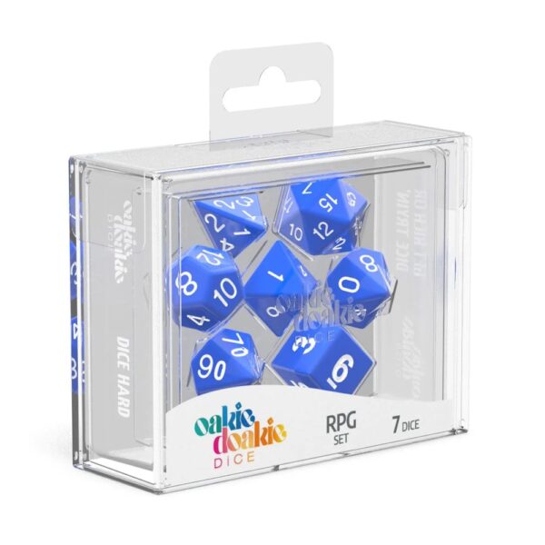 Dadi Oakie Doakie RPG Set Solid - Blue