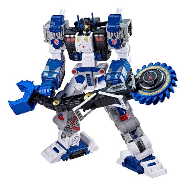 Hasbro -Transformers - Generations Legacy - Titan Class - Action Figure - Cybertron Universe Metroplex 56 cm Nerd Stark