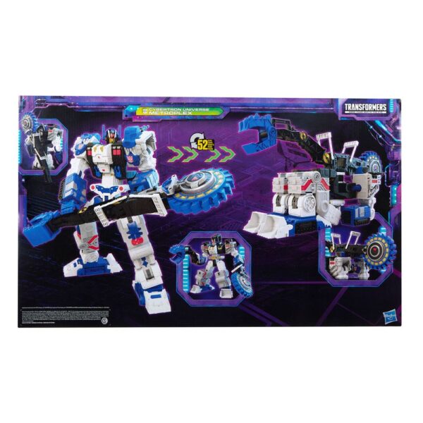 Hasbro -Transformers - Generations Legacy - Titan Class - Action Figure - Cybertron Universe Metroplex 56 cm Nerd Stark