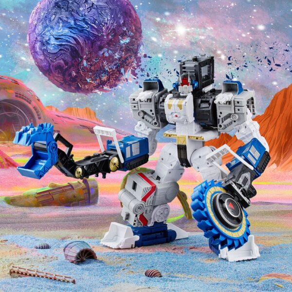 Hasbro -Transformers - Generations Legacy - Titan Class - Action Figure - Cybertron Universe Metroplex 56 cm Nerd Stark