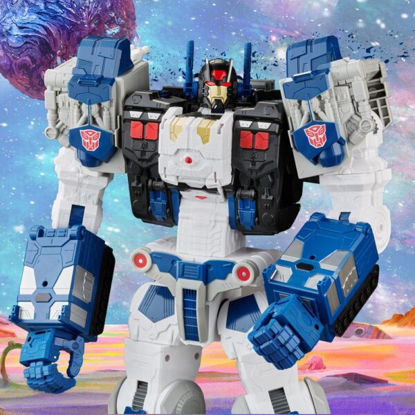 Hasbro -Transformers - Generations Legacy - Titan Class - Action Figure - Cybertron Universe Metroplex 56 cm Nerd Stark