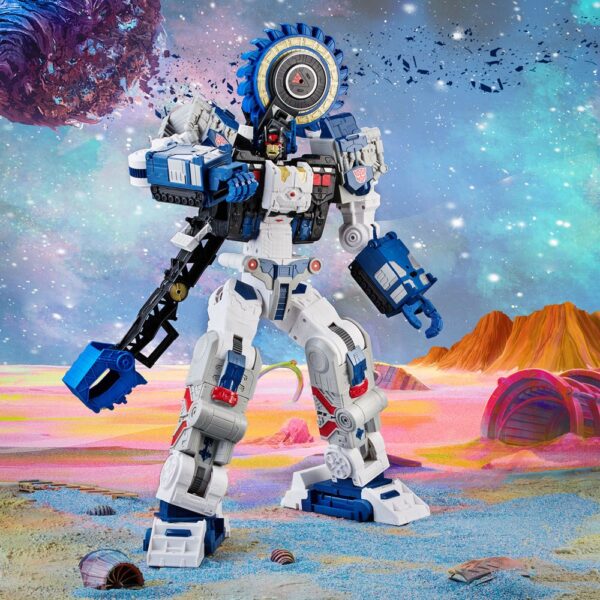 Hasbro -Transformers - Generations Legacy - Titan Class - Action Figure - Cybertron Universe Metroplex 56 cm Nerd Stark