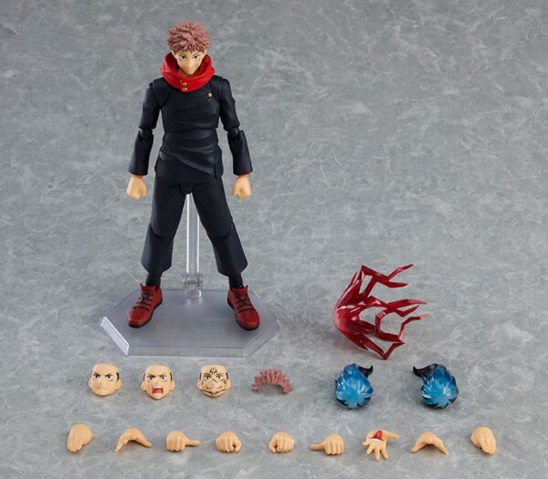 Jujutsu Kaisen Figma Action Figure Yuji Itadori 15 cm Nerd Stark