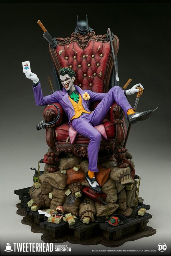 Statua -Tweeterhead - Sideshow - DC Comic Maquette The Joker 52 cm Nerd Stark