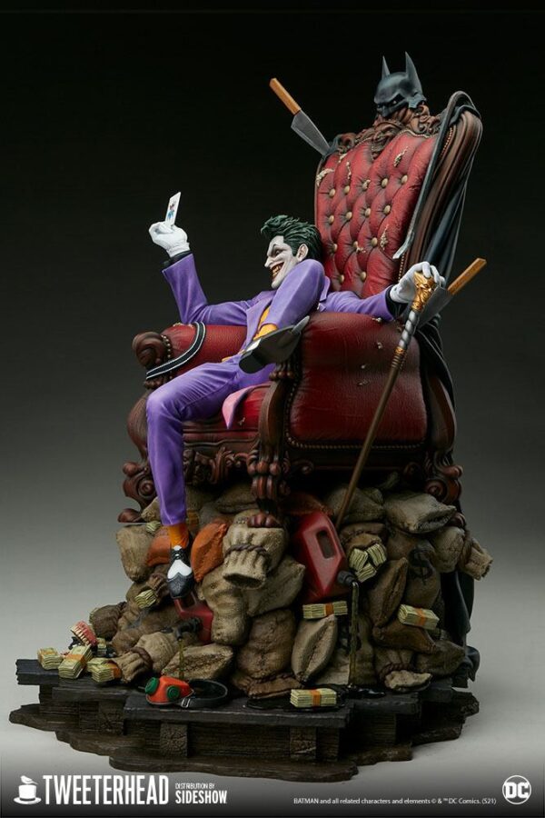 Statua -Tweeterhead - Sideshow - DC Comic Maquette The Joker 52 cm Nerd Stark