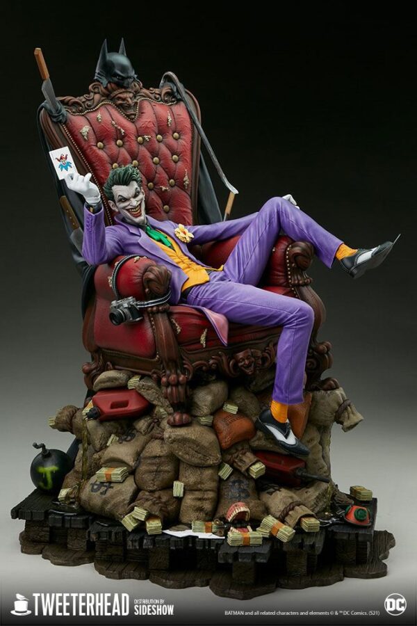 Statua -Tweeterhead - Sideshow - DC Comic Maquette The Joker 52 cm Nerd Stark