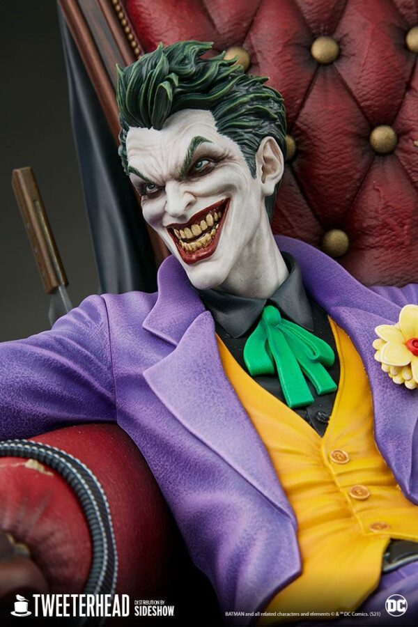 Statua -Tweeterhead - Sideshow - DC Comic Maquette The Joker 52 cm Nerd Stark