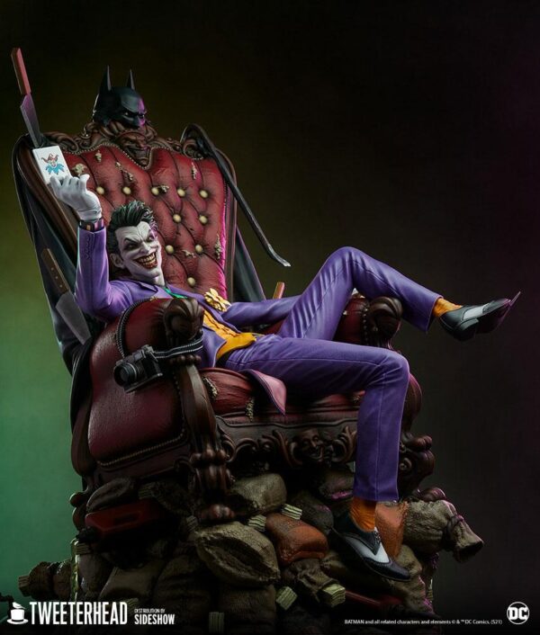Statua -Tweeterhead - Sideshow - DC Comic Maquette The Joker 52 cm Nerd Stark