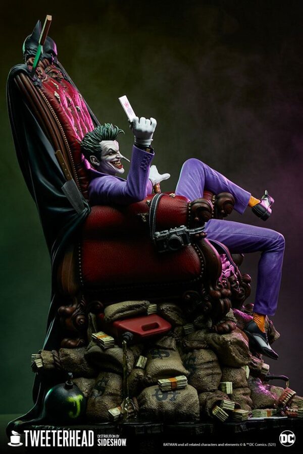 Statua -Tweeterhead - Sideshow - DC Comic Maquette The Joker 52 cm Nerd Stark