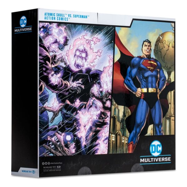 Action Figure Teschio Atomico vs. Superman (Etichetta Oro) 18 cm Nerd Stark