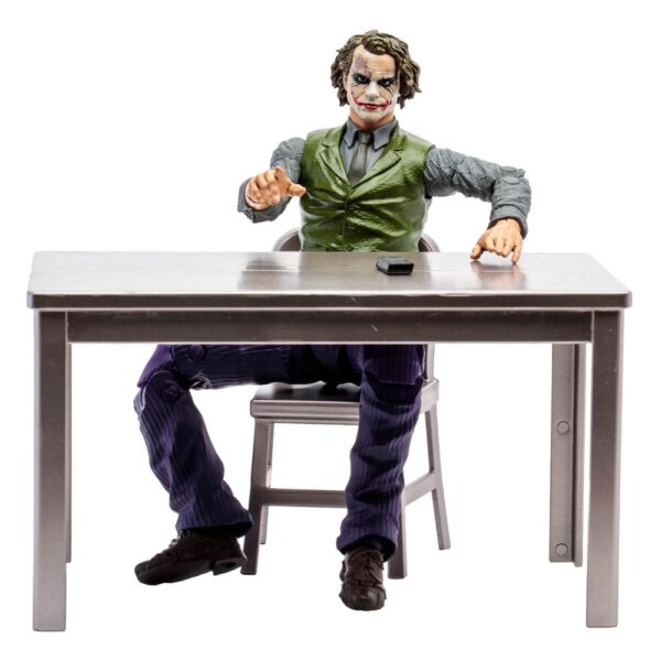 Action Figure The Joker DC (Jail Cell) (Il Cavaliere Oscuro) (Etichetta Oro) 18 cm