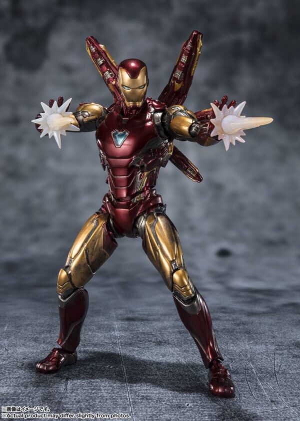 Avengers Endgame Action Figure Iron Man Mark 85 Five Years Later 2023 The Infinity Saga 16 cm Nerd Stark