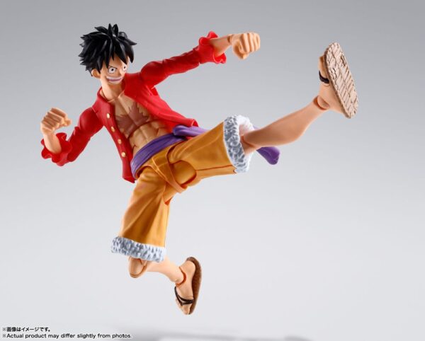 Bandai One Piece Action Figure Monkey D. Luffy (The Raid on Onigashima) 14 cm Nerd Stark