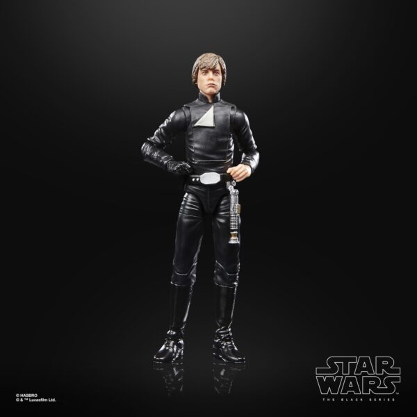 Hasbro - Star Wars Episodio VI 40° Anniversario Serie Nera Action Figure Luke Skywalker (Cavaliere Jedi) 15 cm
