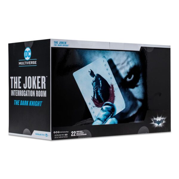 Action Figure The Joker DC (Jail Cell) (Il Cavaliere Oscuro) (Etichetta Oro) 18 cm