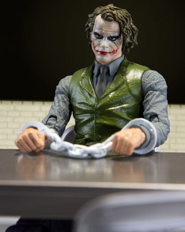 Action Figure The Joker DC (Jail Cell) (Il Cavaliere Oscuro) (Etichetta Oro) 18 cm