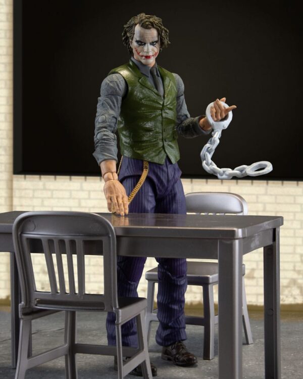 Action Figure The Joker DC (Jail Cell) (Il Cavaliere Oscuro) (Etichetta Oro) 18 cm