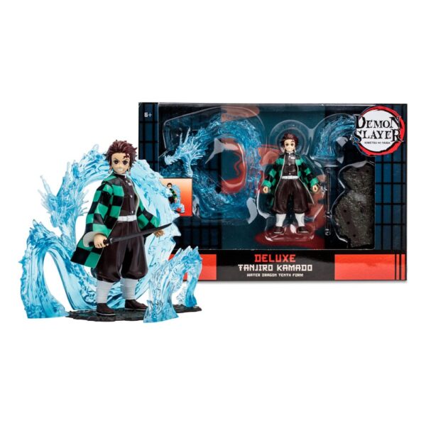 Demon Slayer: Kimetsu no Yaiba Action Figure Tanjiro Water Dragon 13 cm Mc Farlane Toys