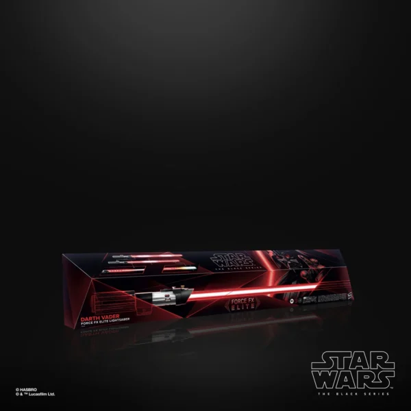Hasbro - Star Wars - The Black Series - Spada laser Darth Vader Force FX Elite Nerd Stark