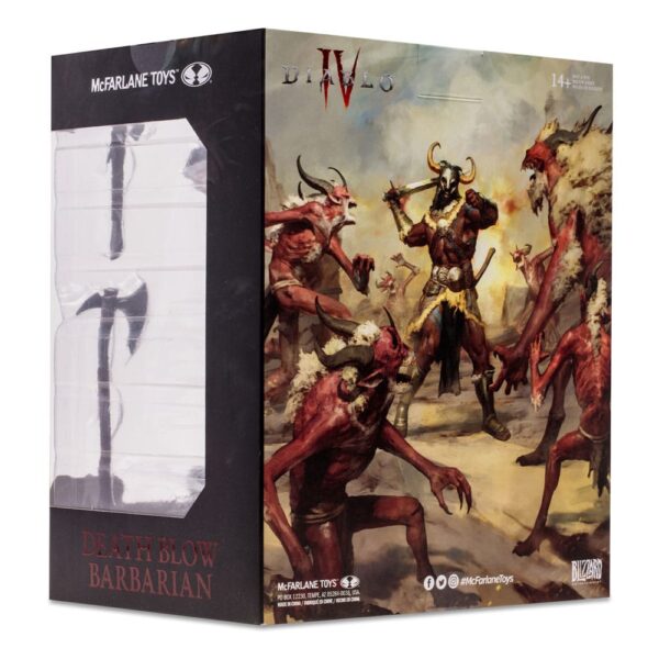 Diablo 4 Action Figure Barbaro 15 cm Nerd Stark