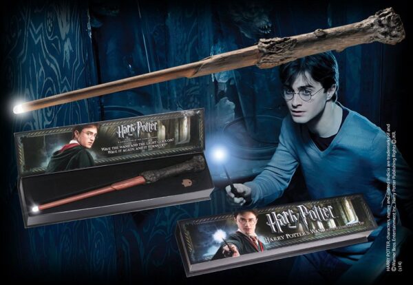 Bacchetta illuminante di Harry Potter Replica: 1/1 Nerd Stark