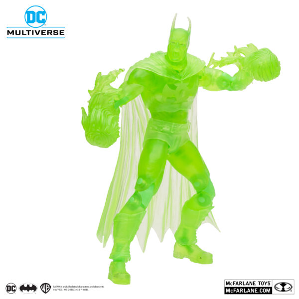 Batman nei panni di Lanterna Verde 18 cm Action figure Mc Farlane Versione Platino Nerd Stark