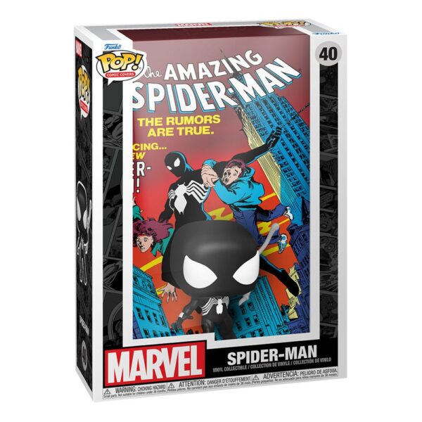 Spider Man Funko Pop con copertina fumetto Amazing Spider Man #252 9 cm Nerd Stark