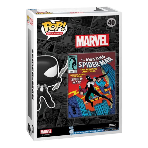 Spider Man Funko Pop con copertina fumetto Amazing Spider Man #252 9 cm Nerd Stark