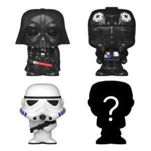 Star Wars Bitty POP Confezione da 4 Darth Vader 2,5 cm Nerd Stark
