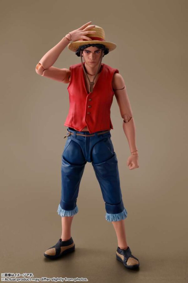 One Piece Netflix Monkey D Luffy Sh Figuarts 7