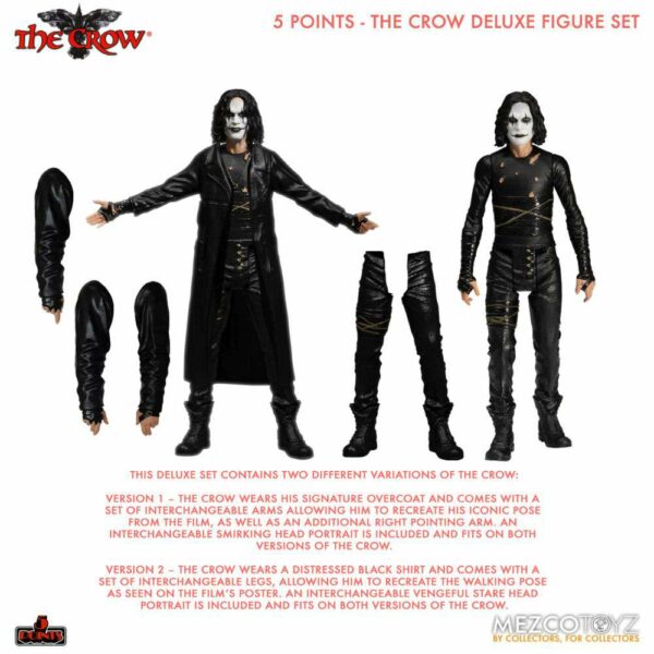 Il Corvo Film 5 points The Crow deluxe set Nerd Stark